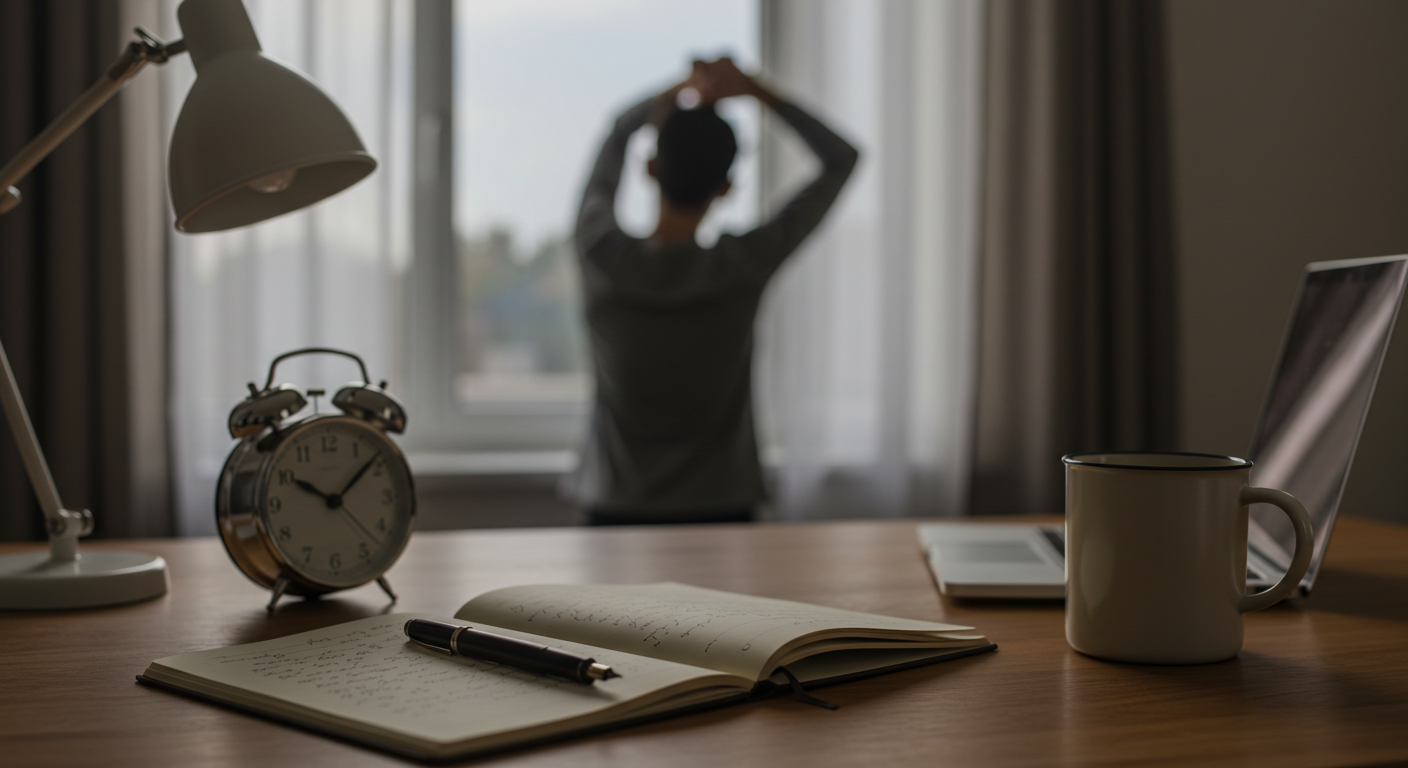 디지털 피로에서 벗어나는 뇌 회복 루틴: 아날로그 습관의 과학적 설계법에 관한 이미지