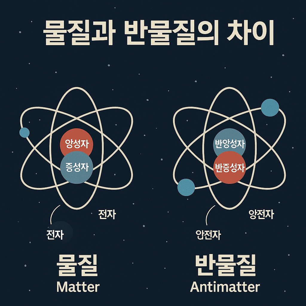 물질과 반물질 이미지