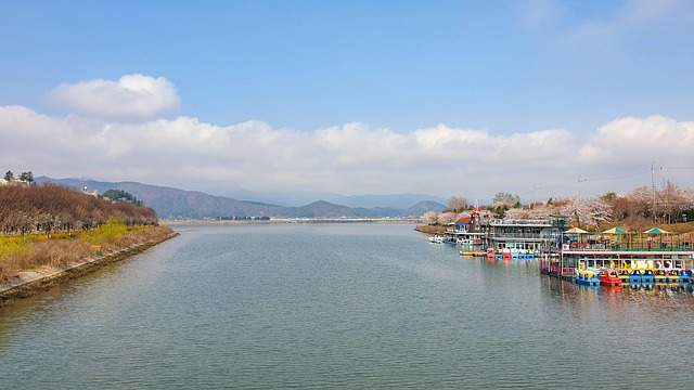 춘천 남이섬 유람선 선착장