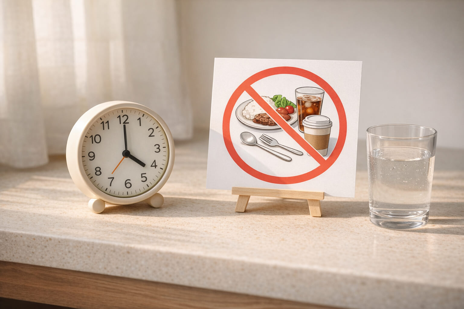 위내시경 준비: 금식 시간과 약 복용 팁