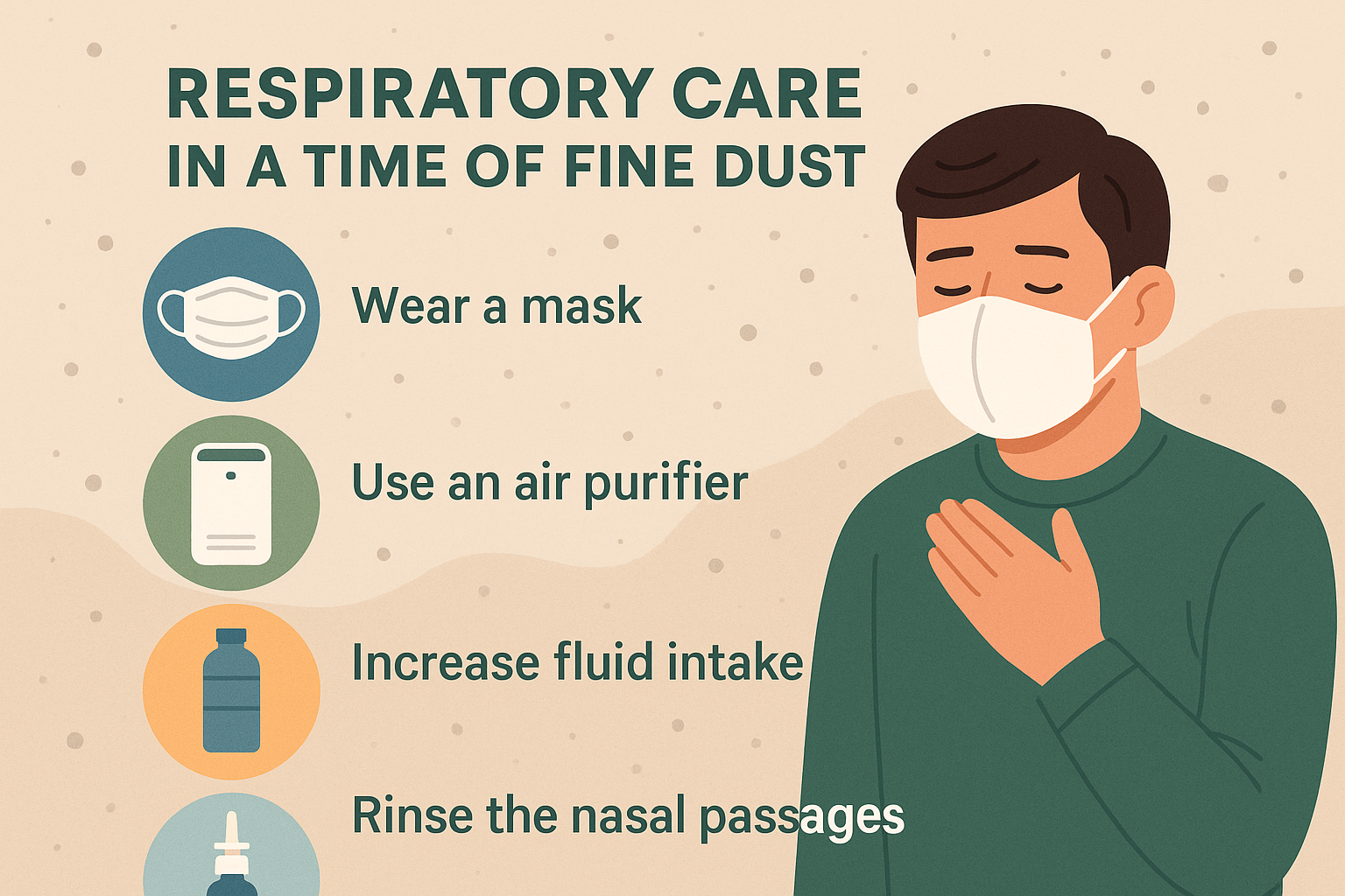 호흡기 보호를 위한 실천방법 사진