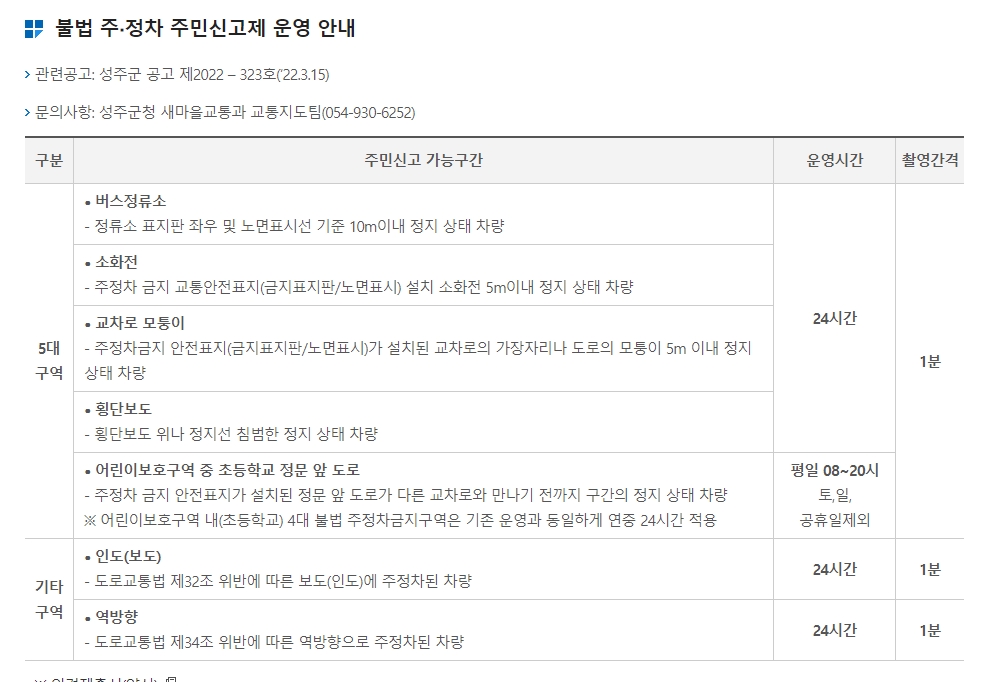 성주군 농어촌버스 요금표, 일반, 좌석, 청소년, 어린이 요금이 안내되어 있음