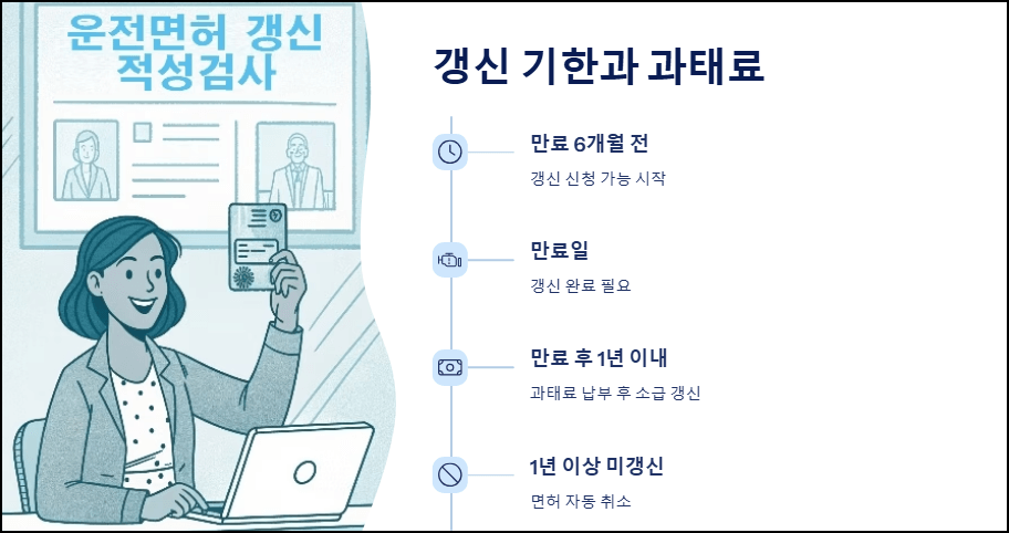 갱신 기한과 과태료 유의사항