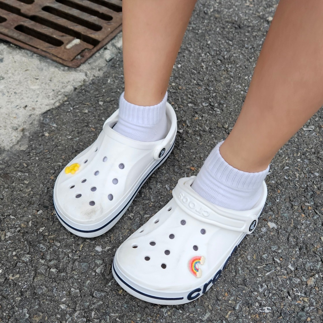 크록스 사이즈 팁 보고 구매했더니 딱 맞네