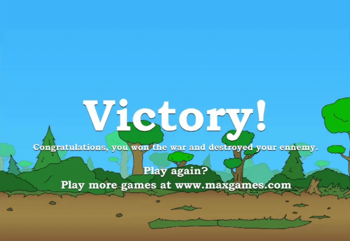 전쟁시대1-플래시게임-종료-화면