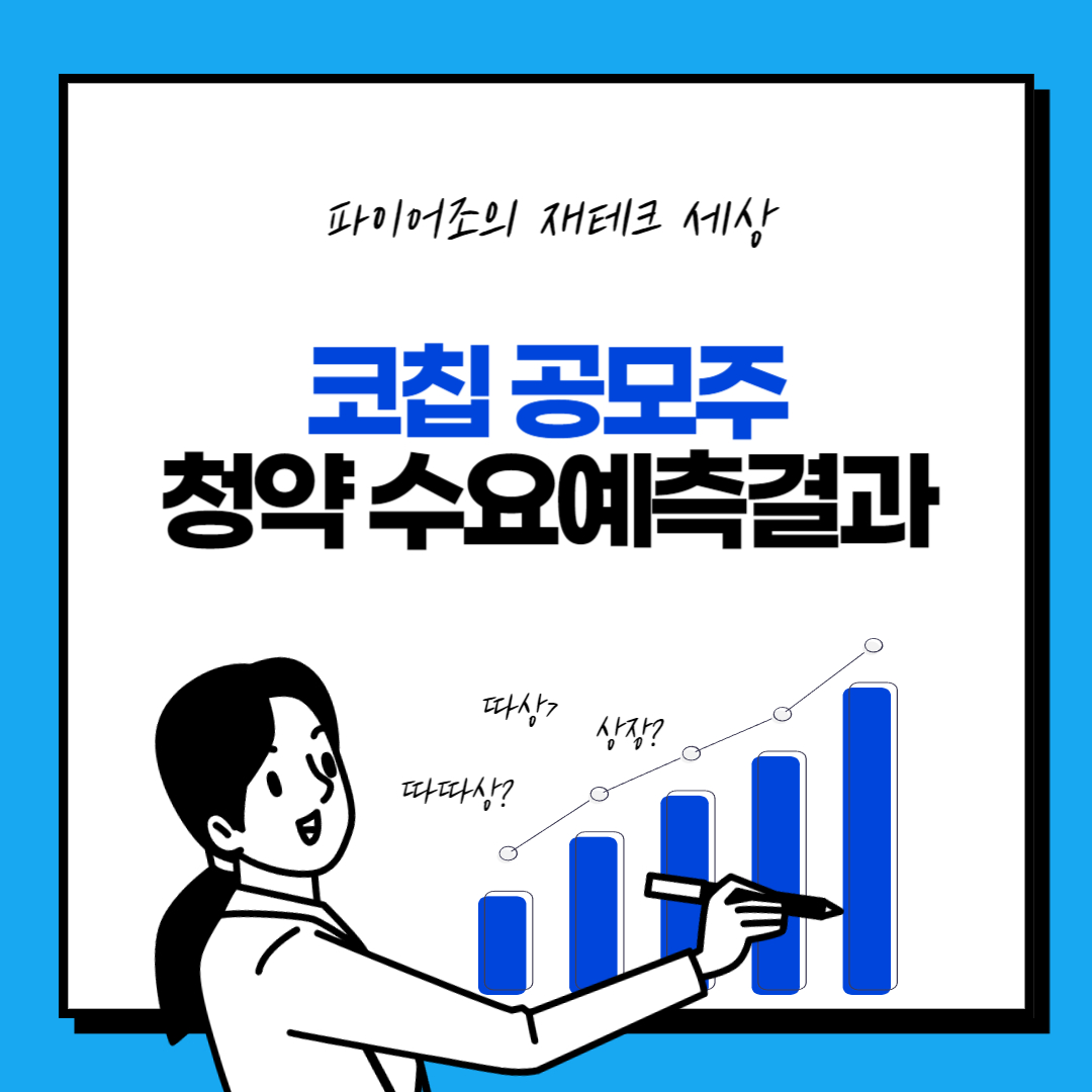 코칩 수요예측결과 및 예상수익
