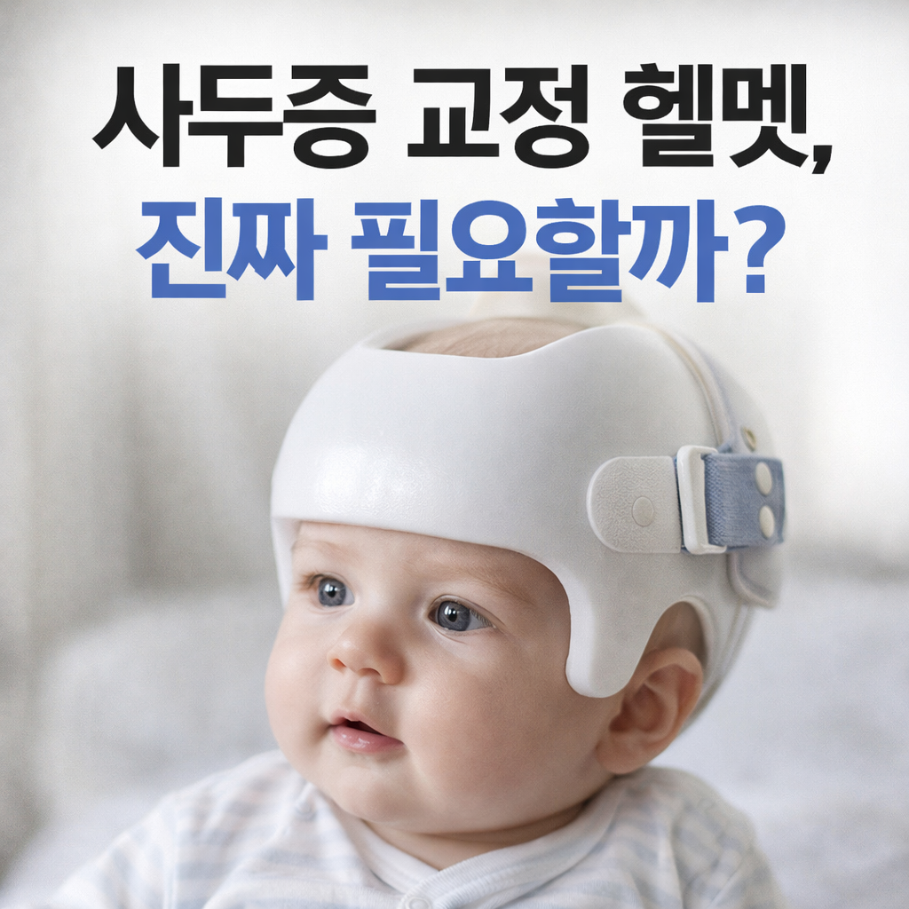 사두증 교정 헬멧, 진짜 필요할까? 비용·부작용·필수 기준 한 번에 정리