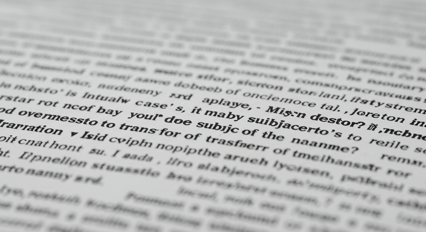 이런 경우, 명의 이전 대상이 아닐 수도?#2