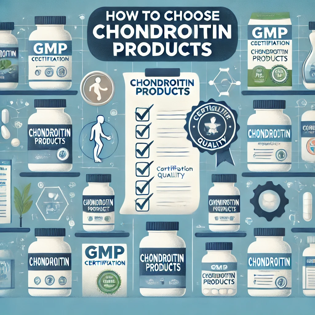 콘드로이친 제품 선택 요령