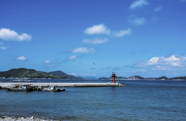 통영여행 바다사진 모습