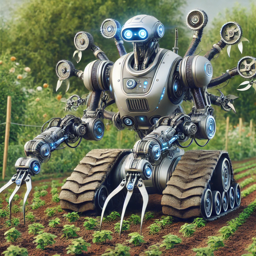 잡초 제거 로봇 : 알고 보니 농업 혁명