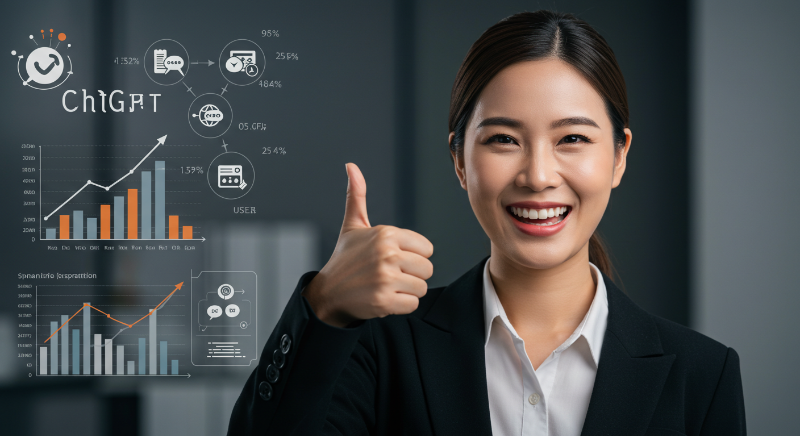 챗GPT에게 피드백을 주고 받는 모습