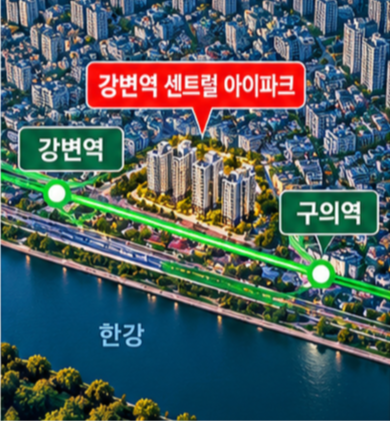 강변역 센트럴 아이파크 발표
