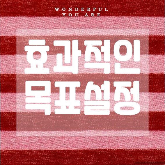 목표설정 핵심 가이드: 성공으로 가는 첫걸음