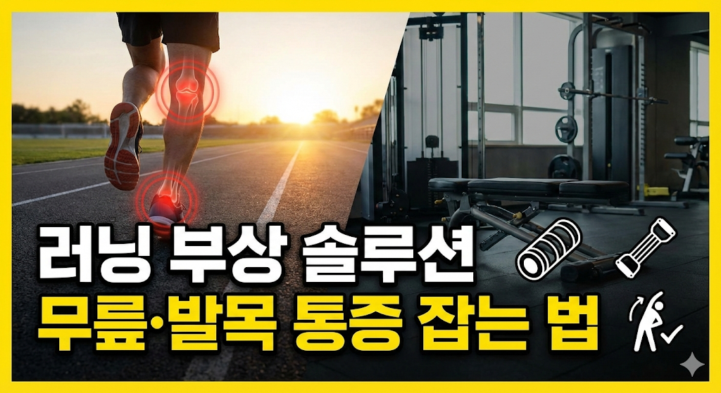 러닝 부상 솔루션