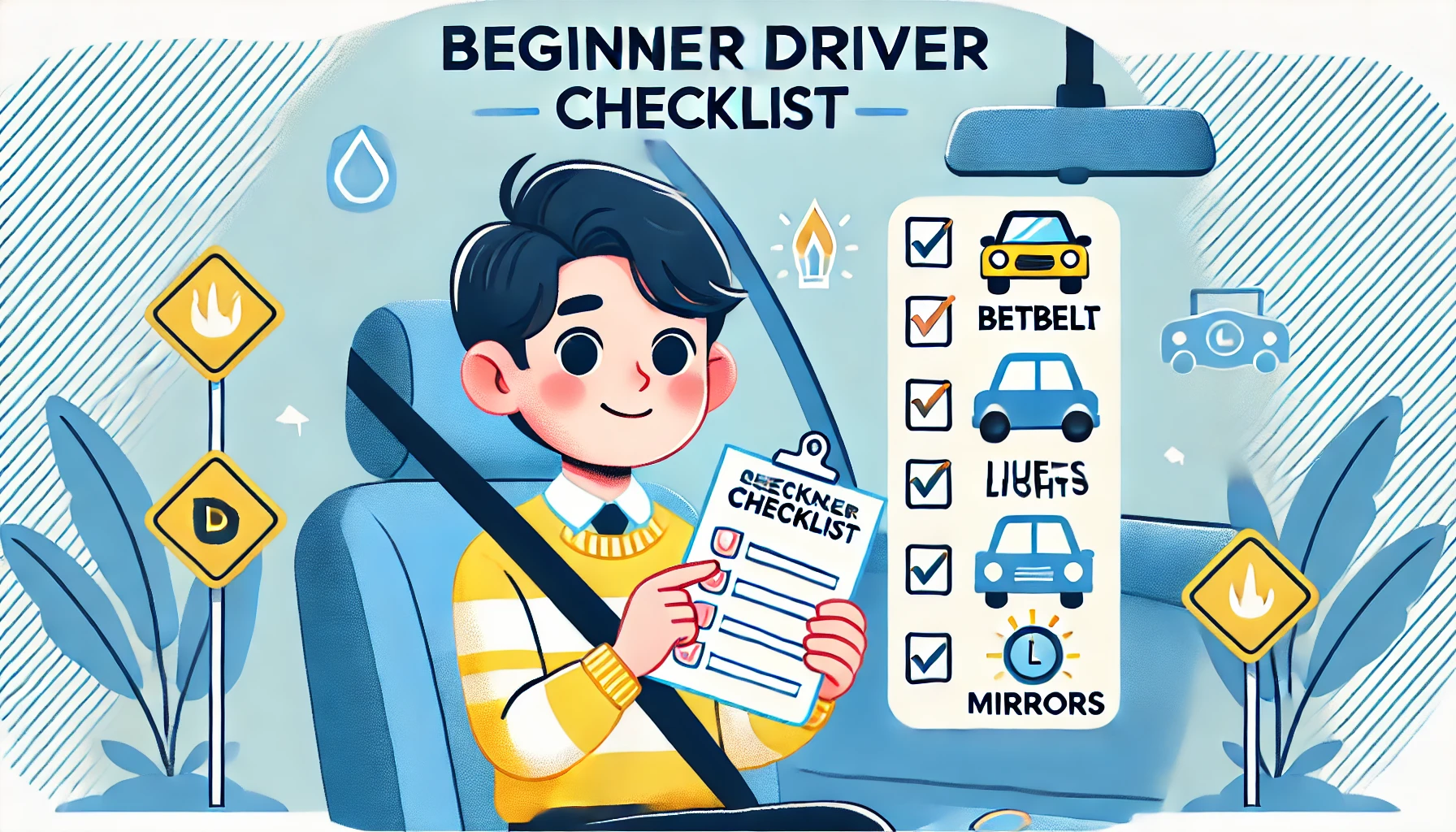 초보운전자 체크리스트 처음이라면 꼭 확인하세요!