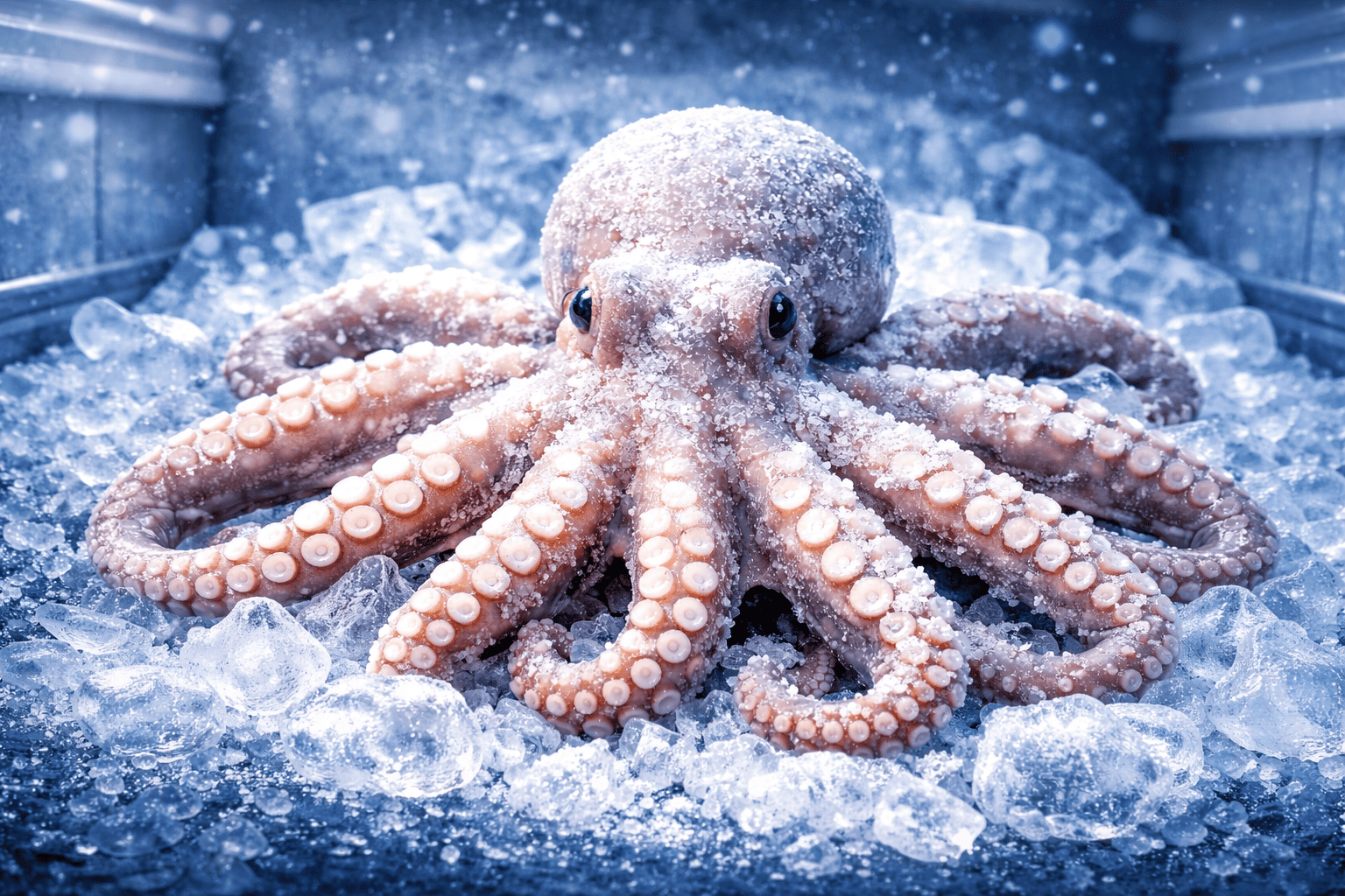 냉동문어의 특징과 보관 편의성