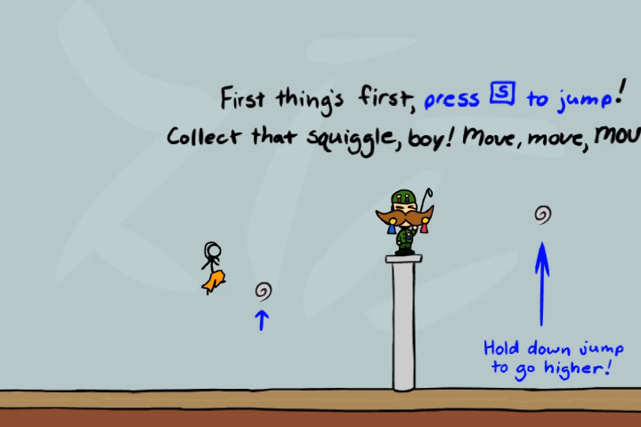 노란바지의-모험3-플래시게임-시작-화면