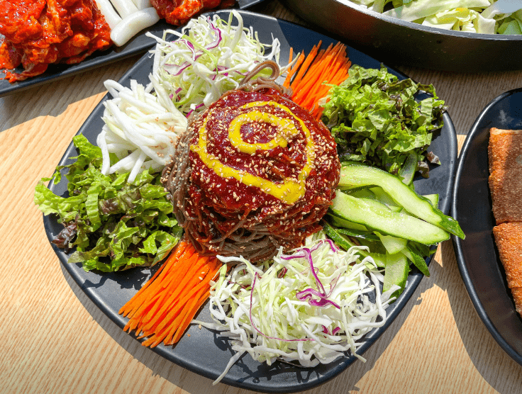 자라섬 맛집 "유명숙 춘천닭갈비" 음식