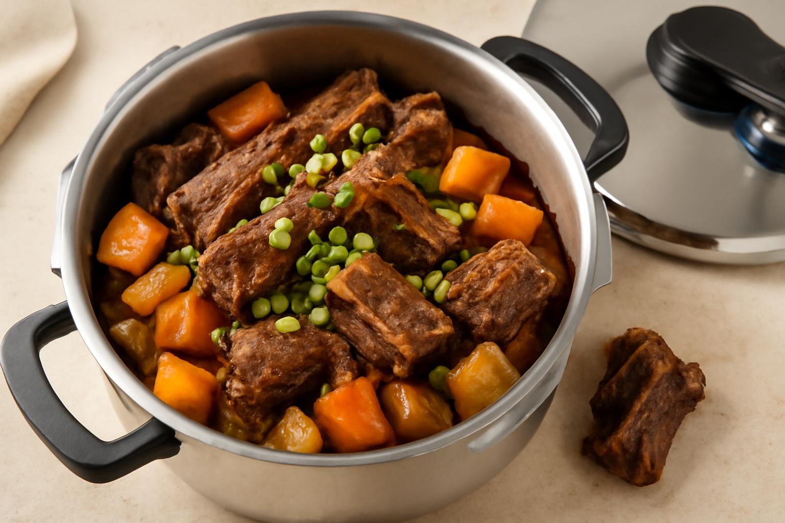 휘슬러 압력솥 갈비찜