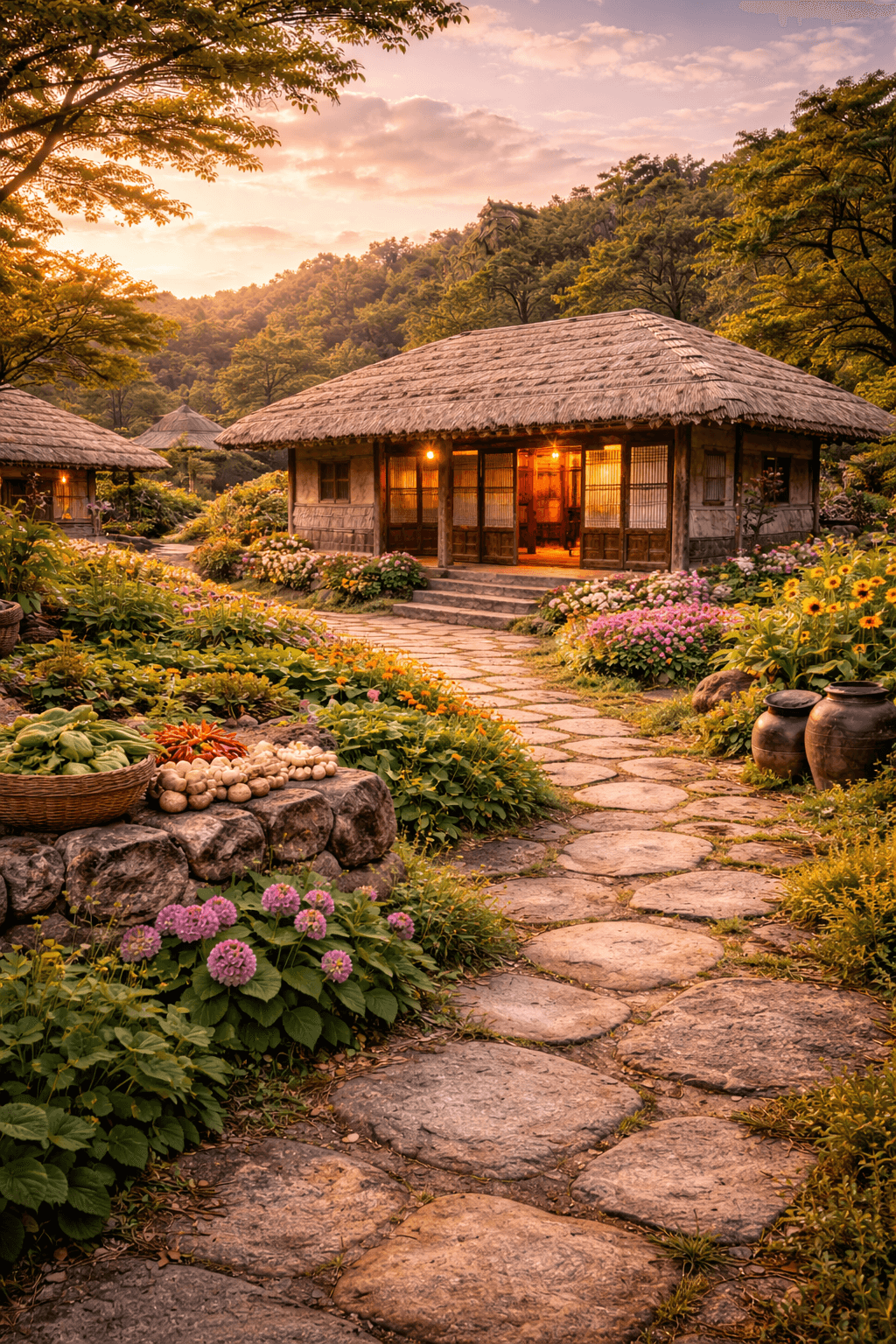 초가집