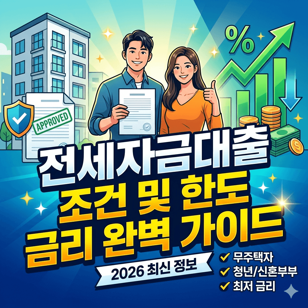 전세자금대출 조건