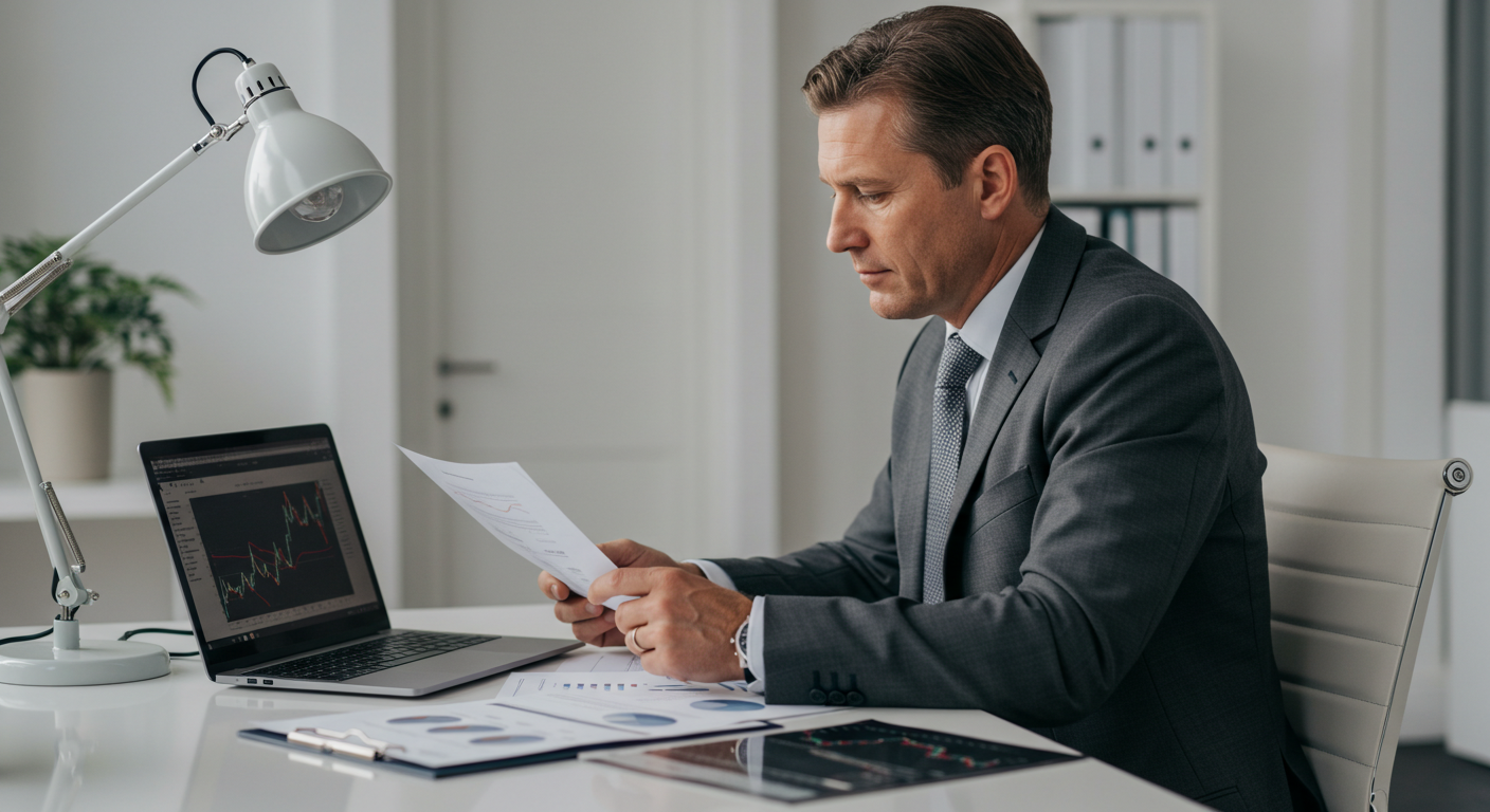 포트폴리오를 고민하며 SCHD와 QQQ 정보를 비교하는 투자자