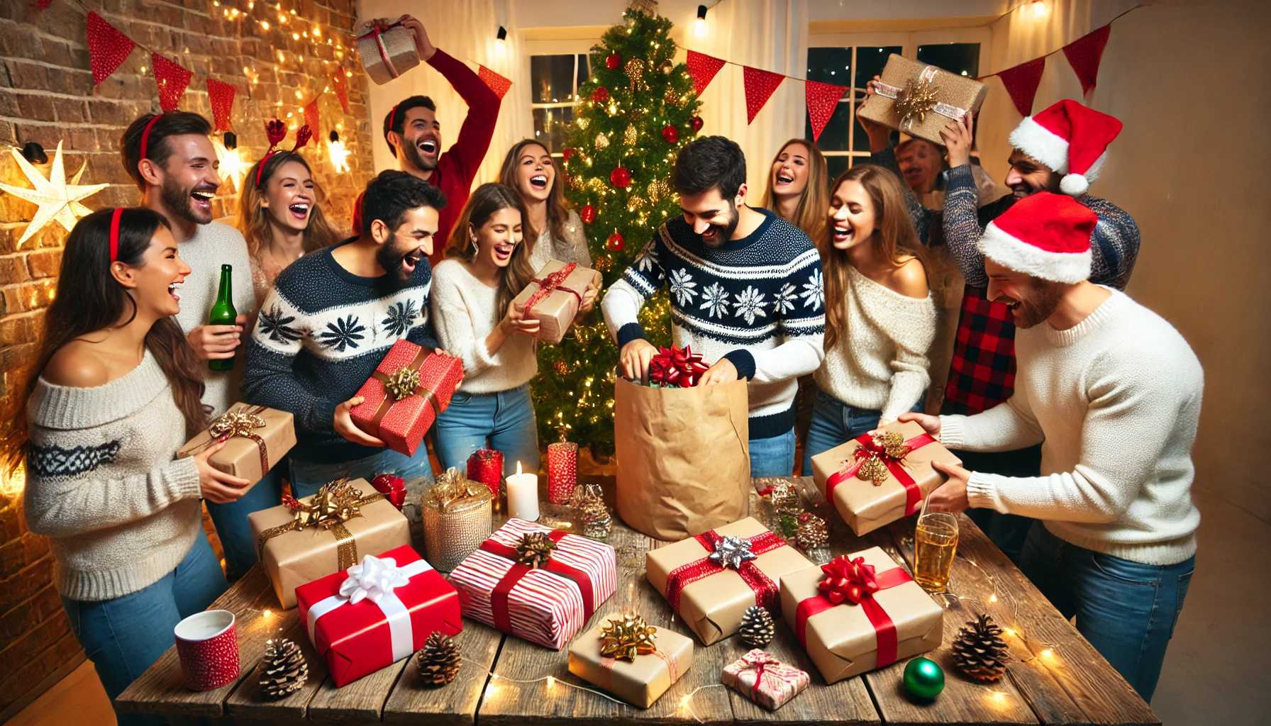 재미있고 흥미로운 크리스마스 홈 파티 게임