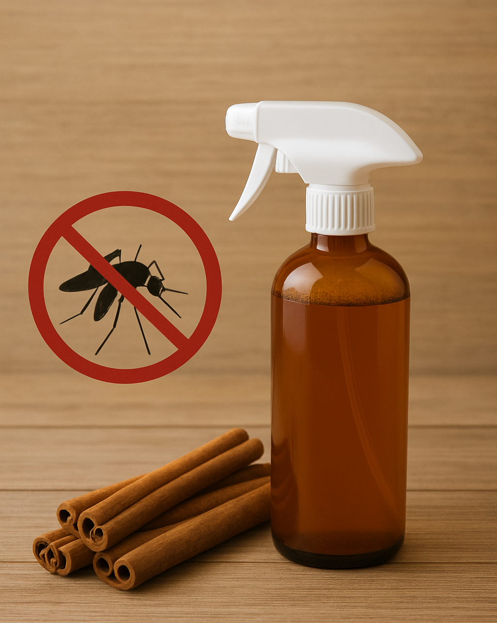계피 스프레이로 모기퇴치