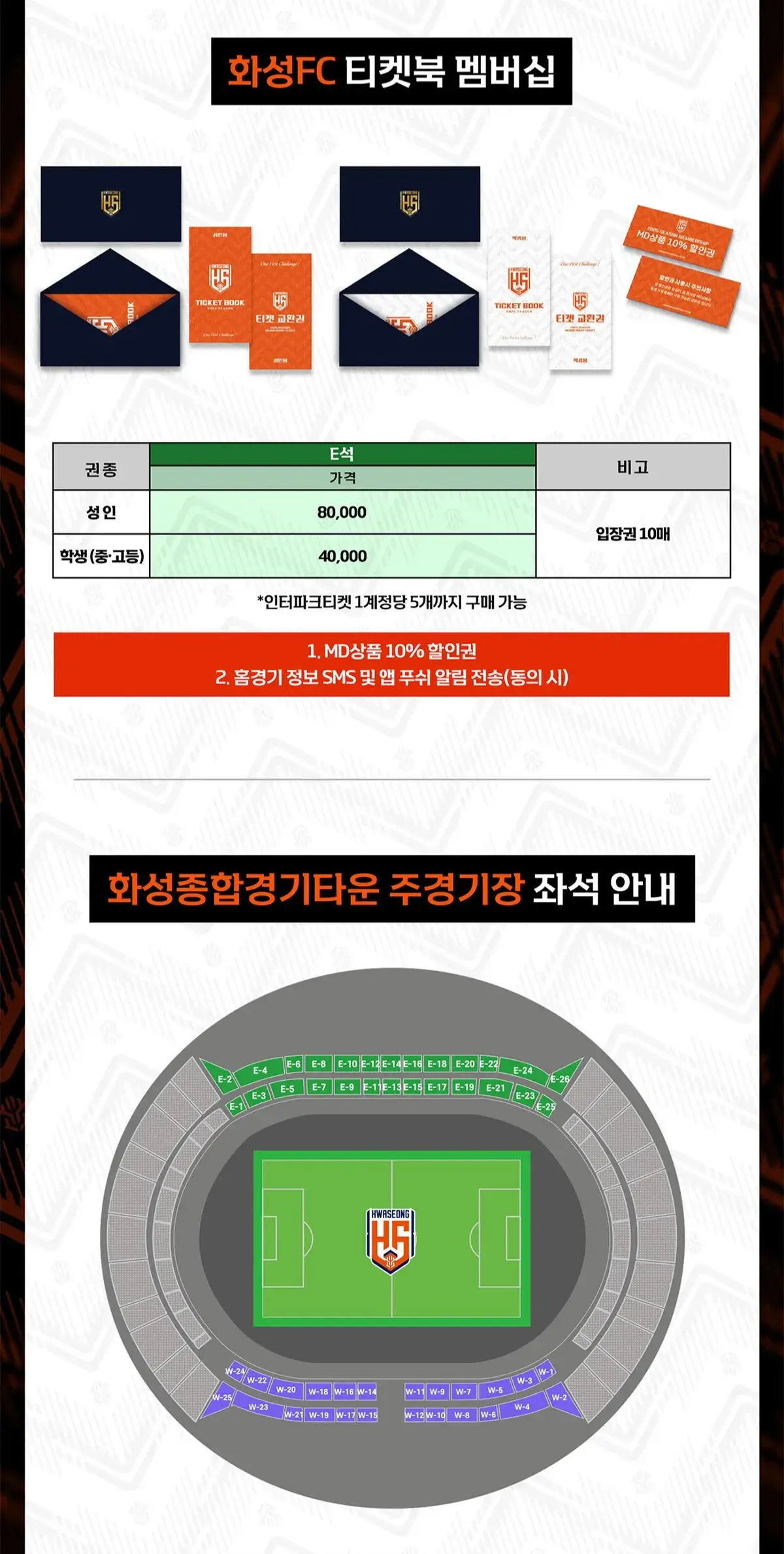 화성FC 2025시즌 시즌권(멤버십) 가격, 혜택, 구매기간 및 구매방법 등 안내