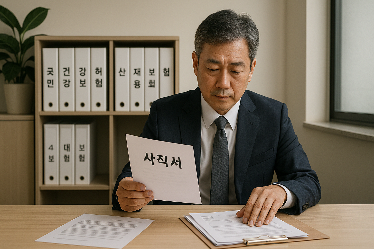 퇴사 시 4대 보험 처리