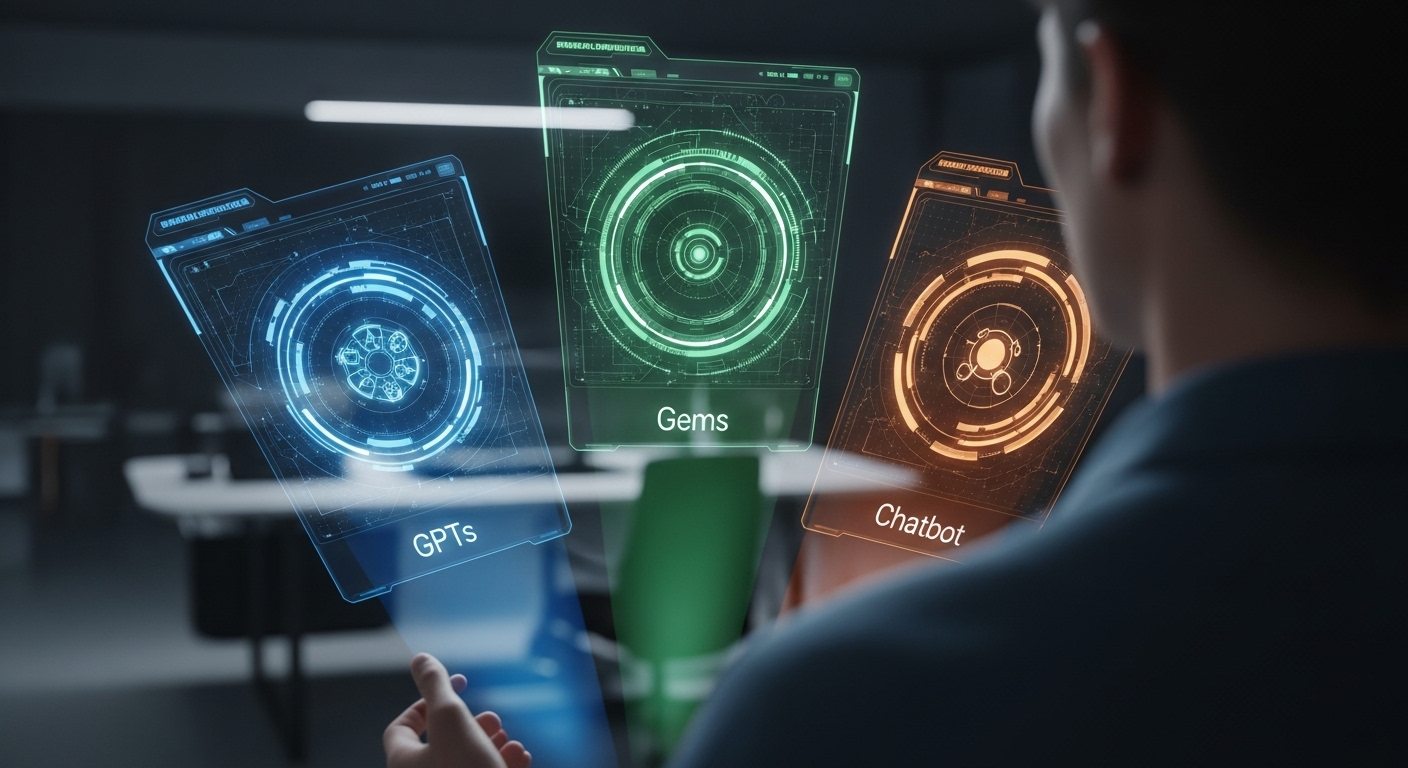 AI 3가지의 구조적 차이