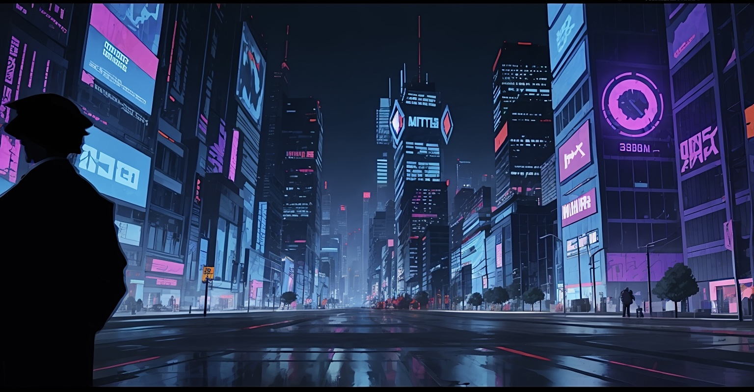 Cyberpunk, fantasy, futuristic wallpaper