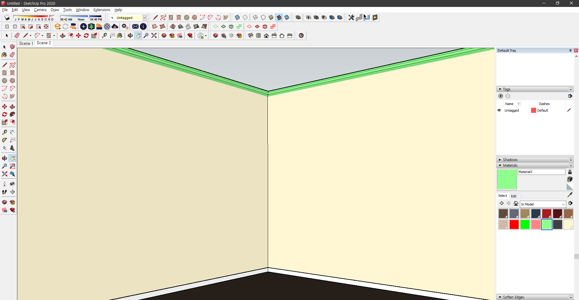 스케치업 Follow me