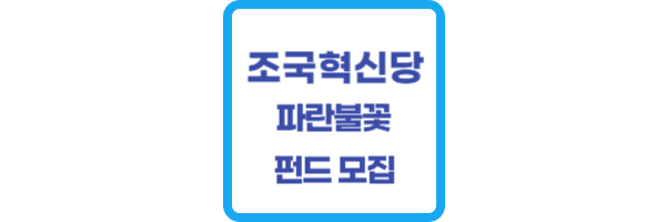 조국혁신당 파란불꽃펀드