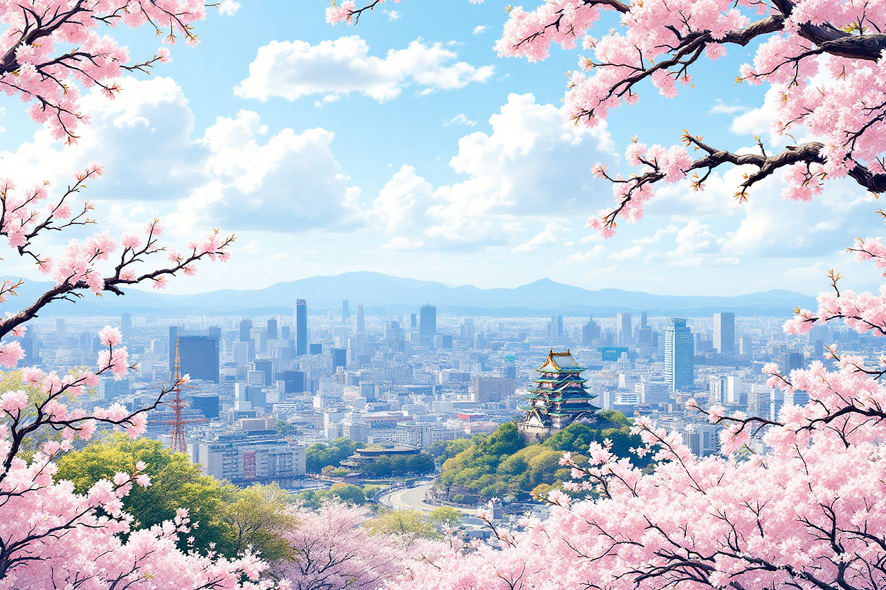 오사카 전경
