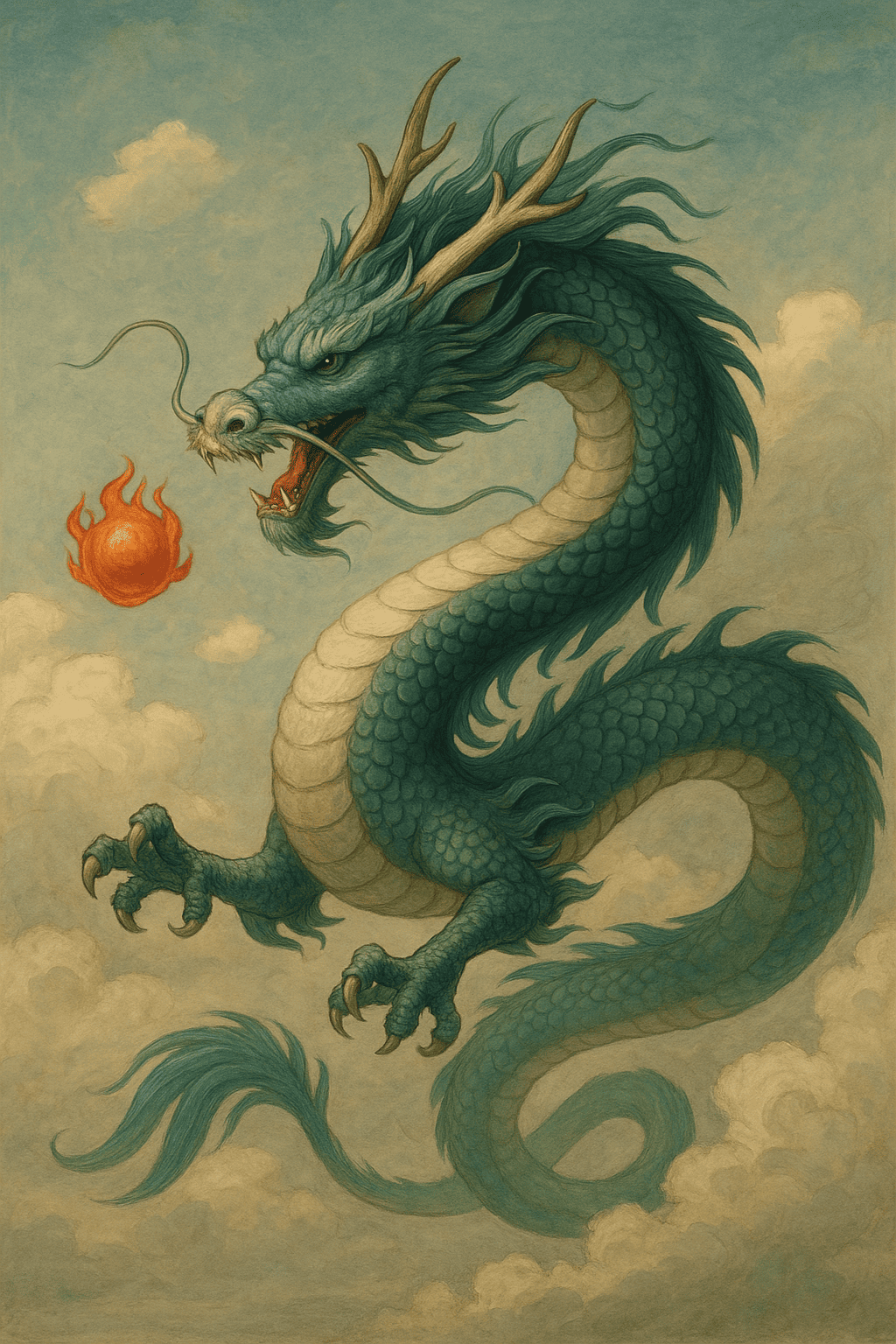 용 꿈, 전설 속 신비의 동물이 주는 메시지는?