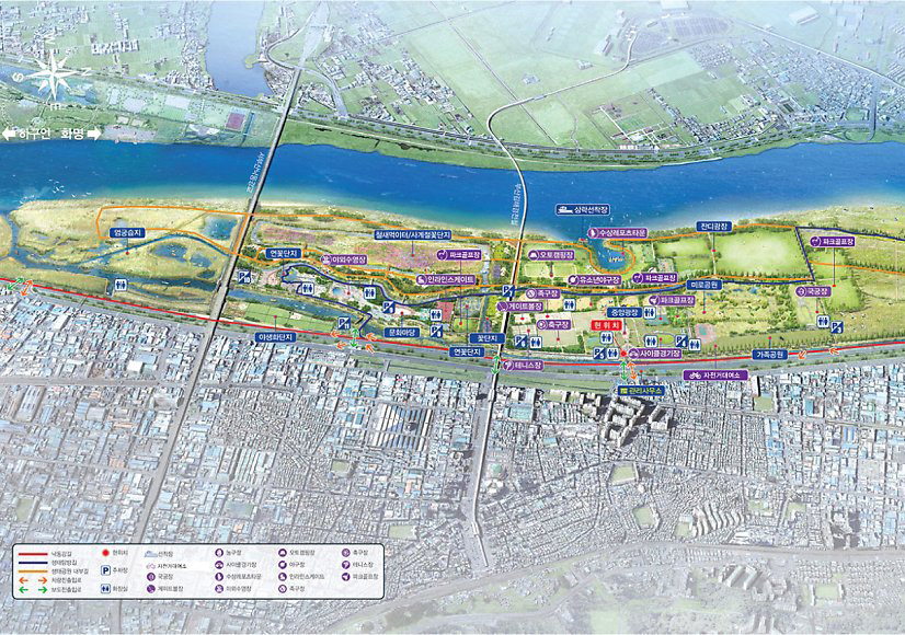 부산시 사상구 삼락생태공원파크골프장 소개