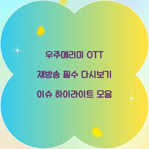우주메리미 OTT 재방송