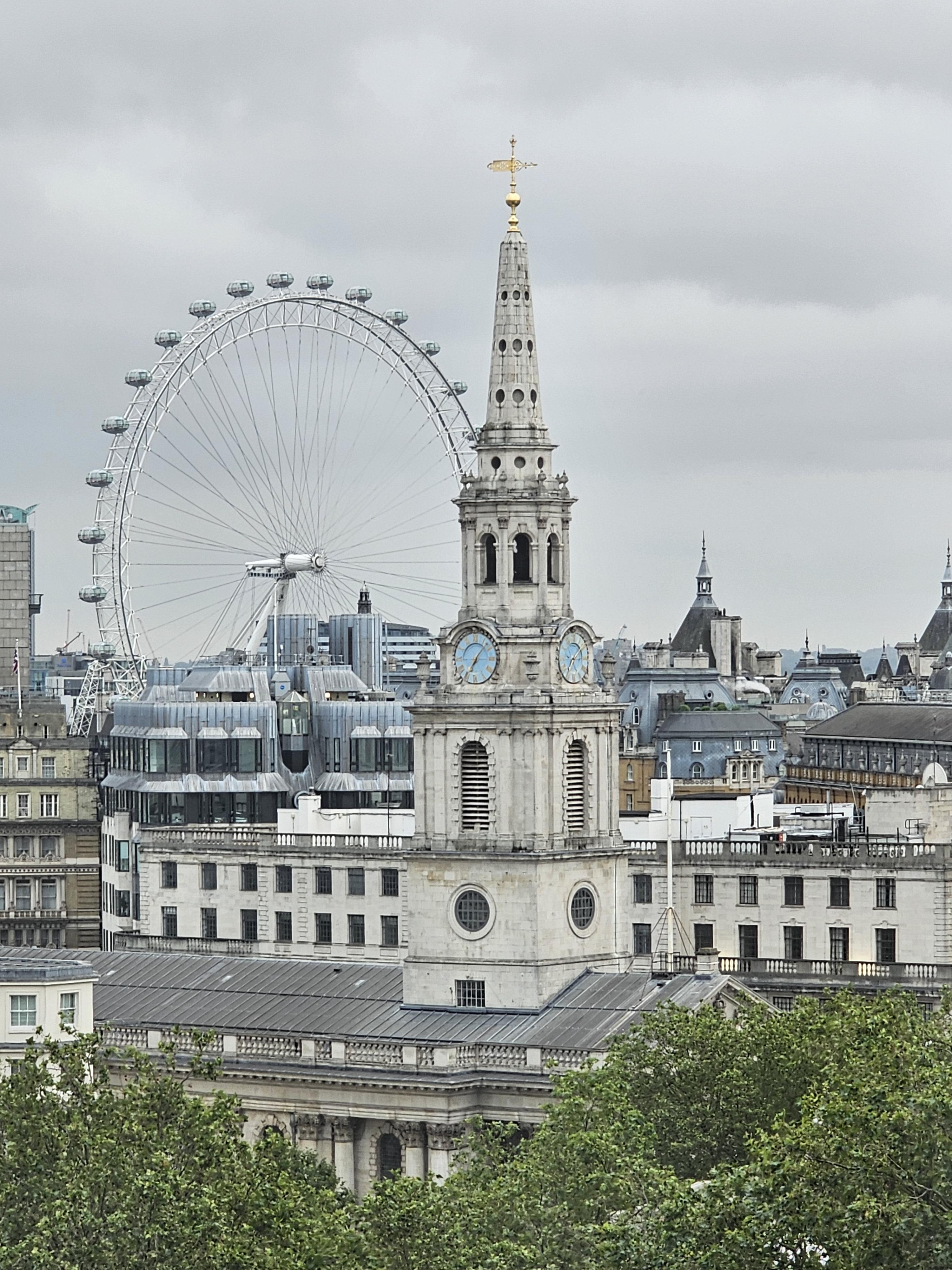 런던아이 사진