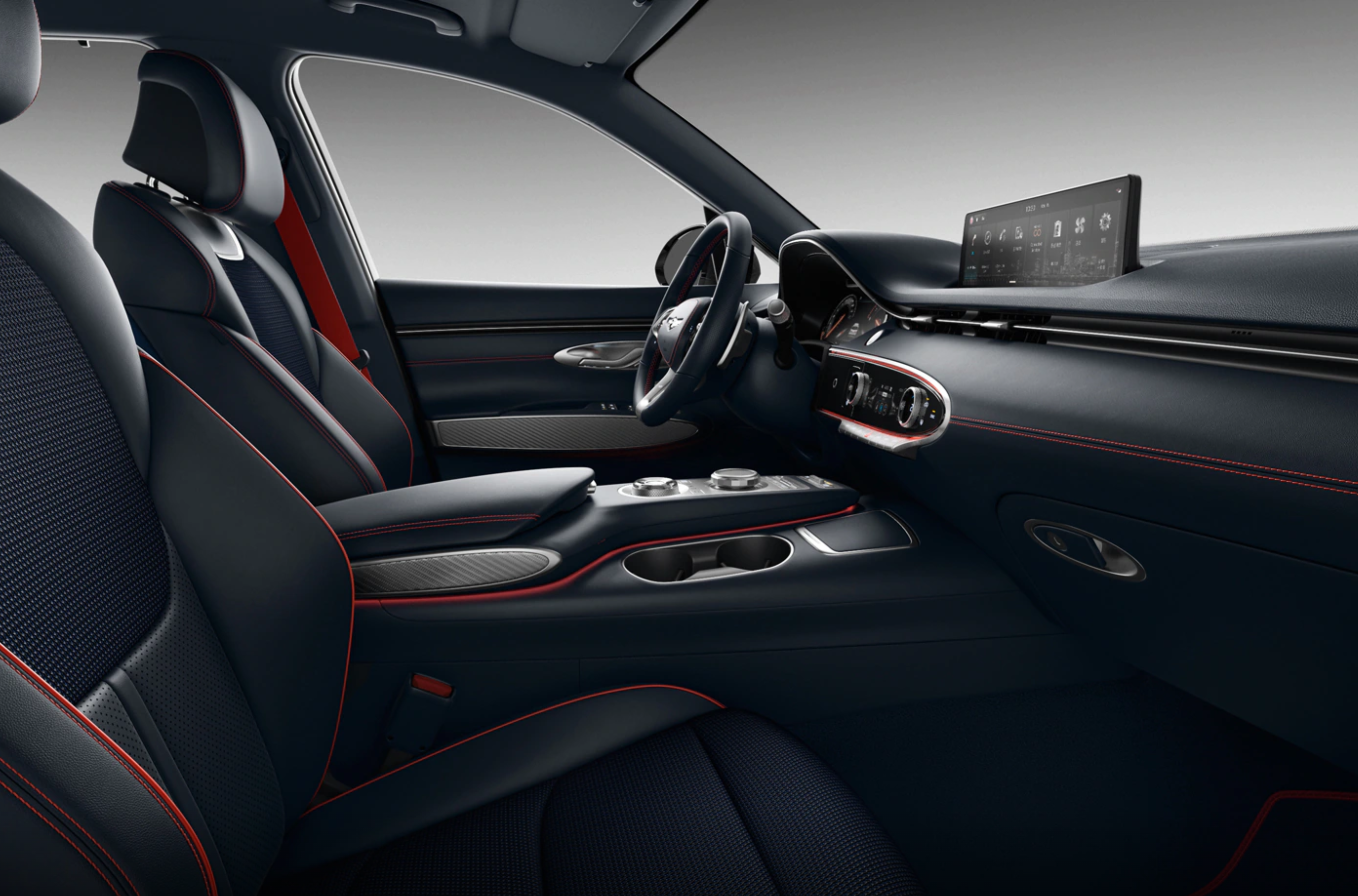 gv70 sport interior
