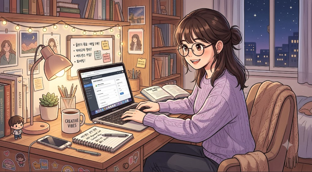 애드센스 승인용 사이트 제작