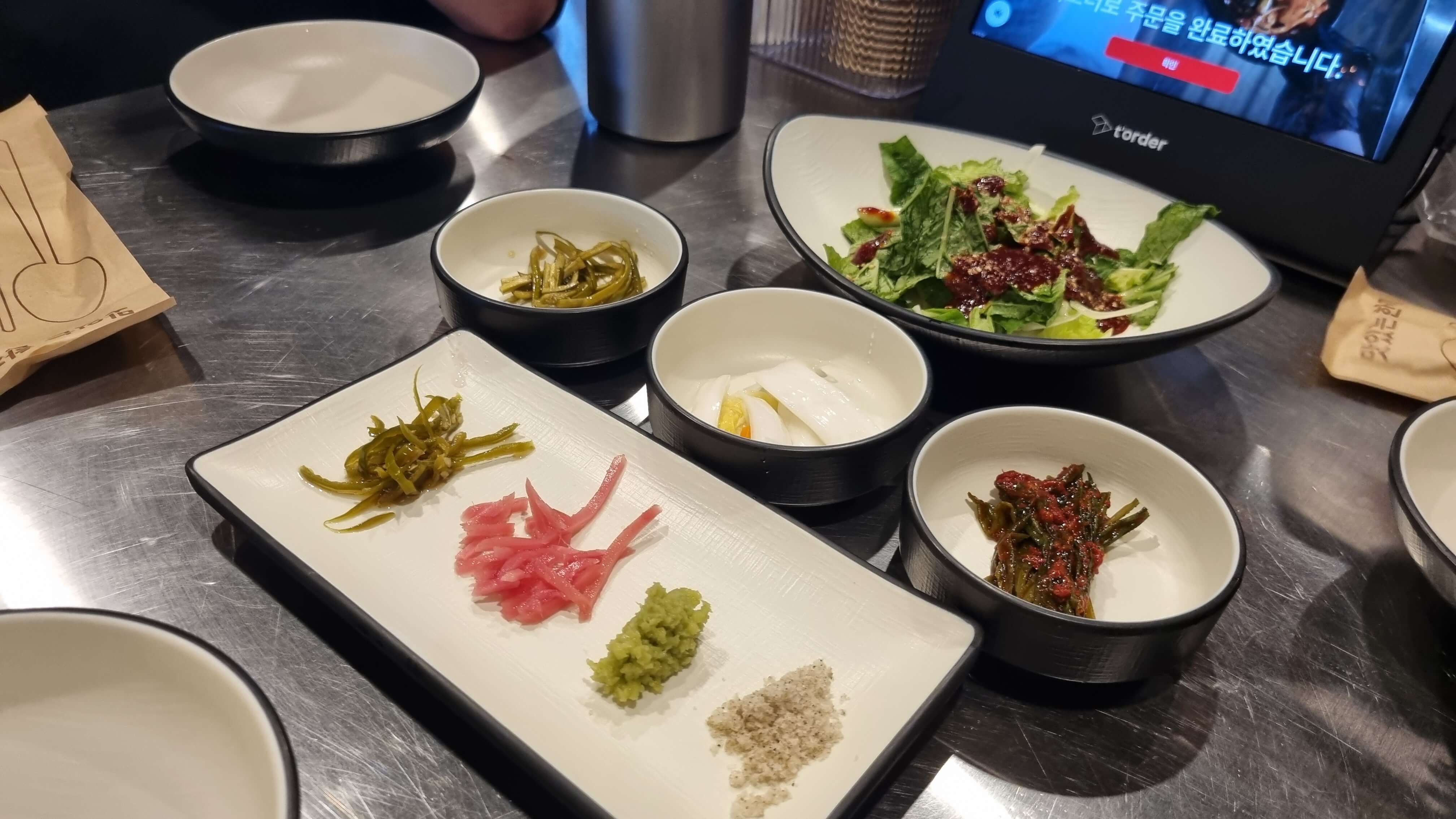 소주물 방이점 반찬-사진