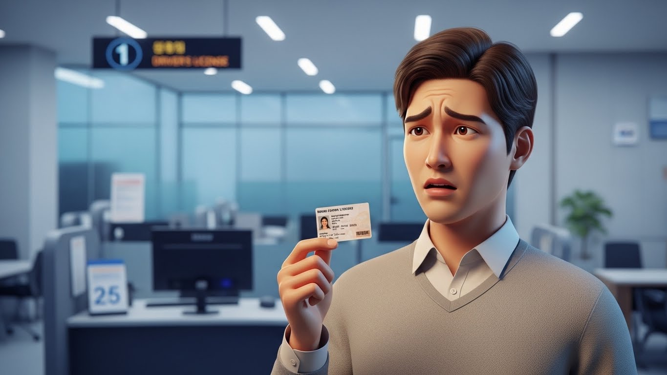 면허증반려사유, 모바일면허증