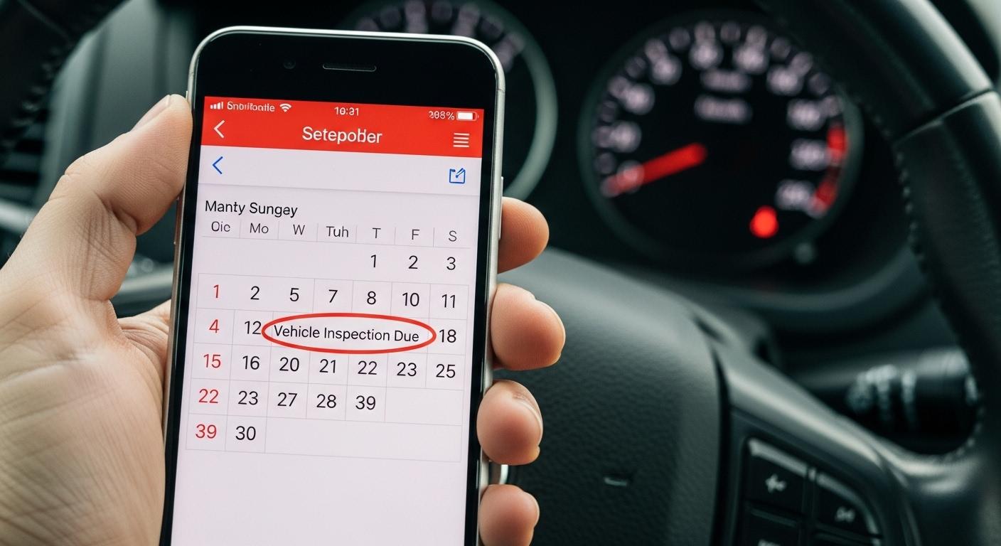 자동차 정기검사 기간조회