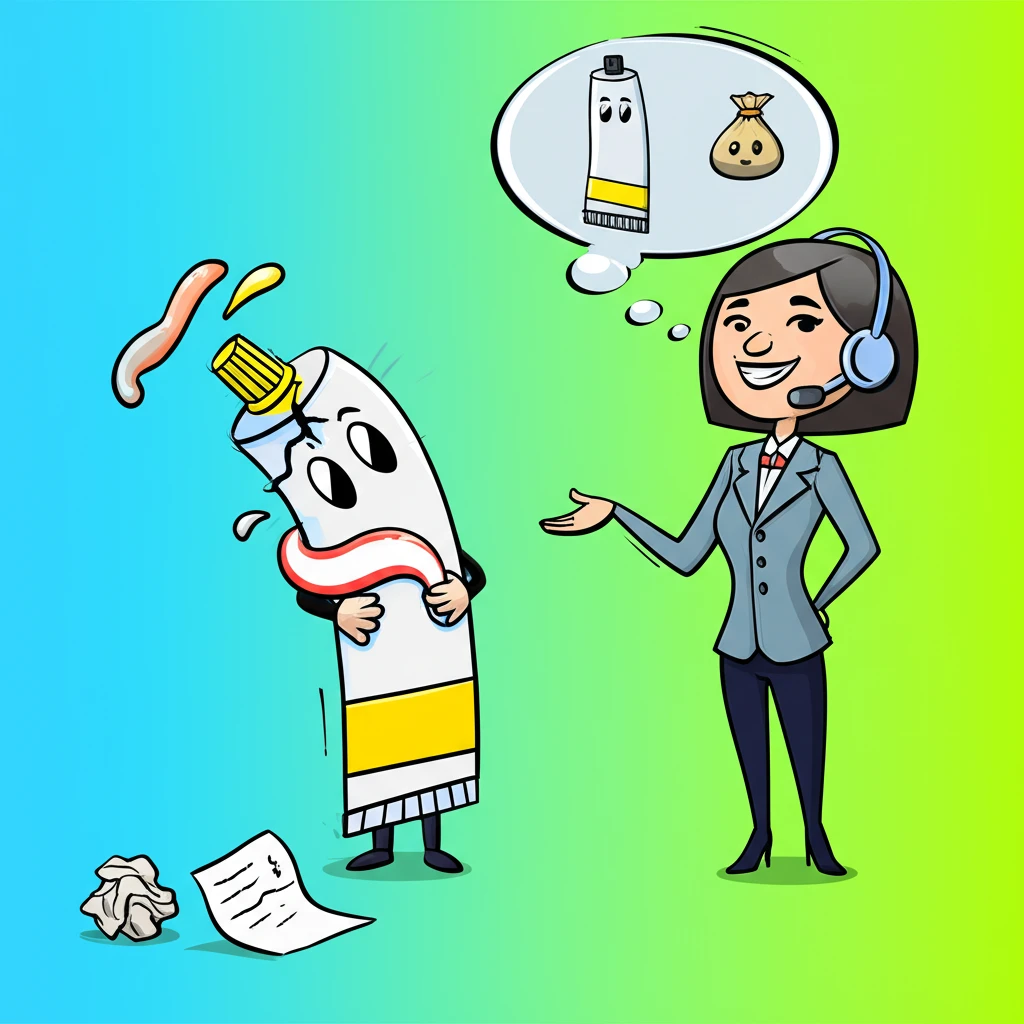 2080 치약 제품 하자 시 환불 방..