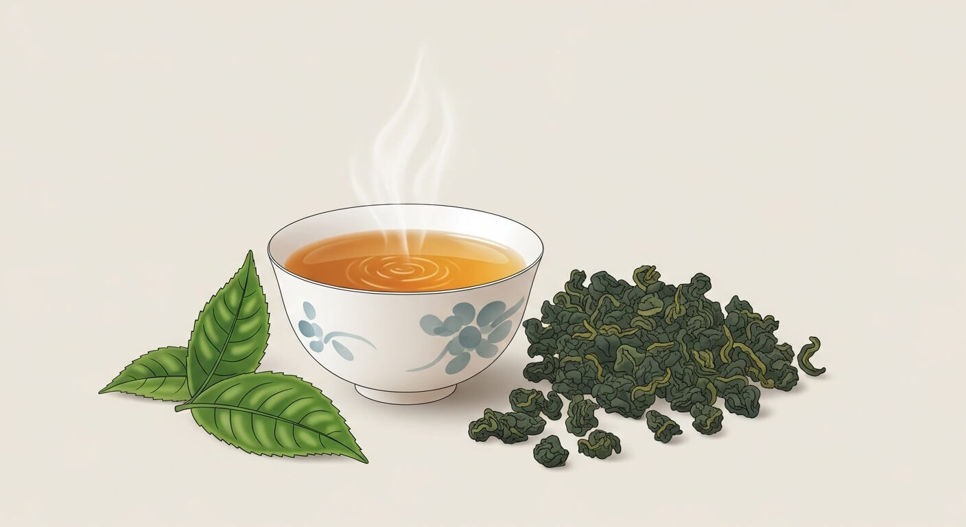 우롱차 – 부분 산화로 탄생한 향의 예술