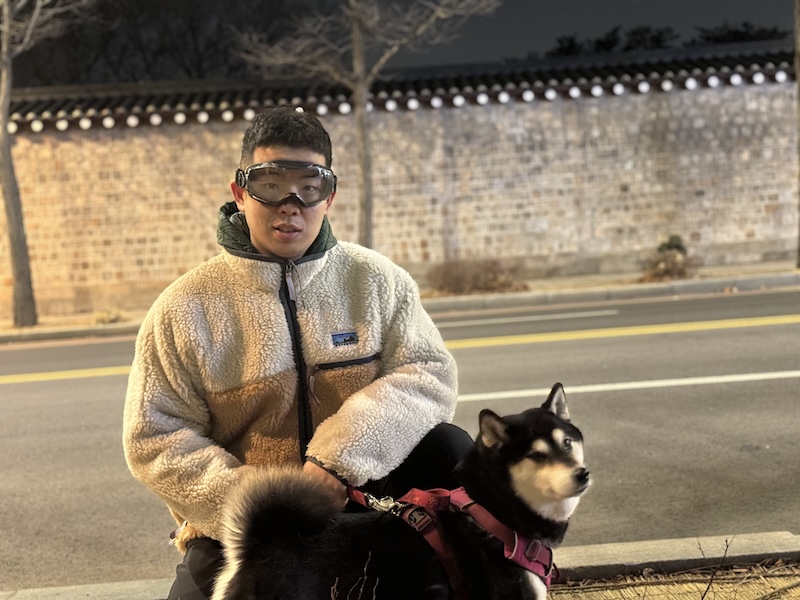 경복궁 돌담길앞