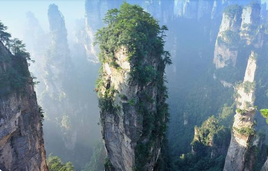 중국 장가계 - 장자제 - 중국 후난성 북서부