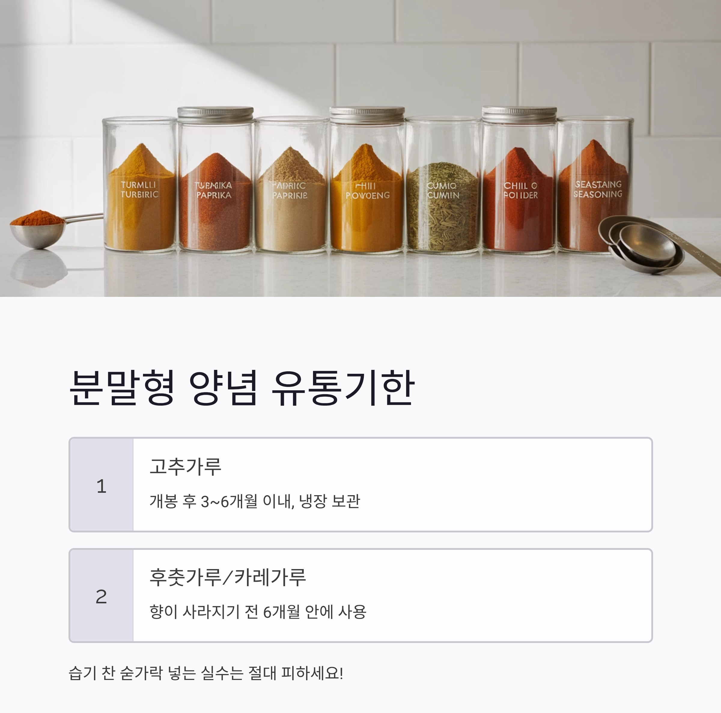 양념 유통기한 헷갈릴 땐? 이렇게 확인하세요!